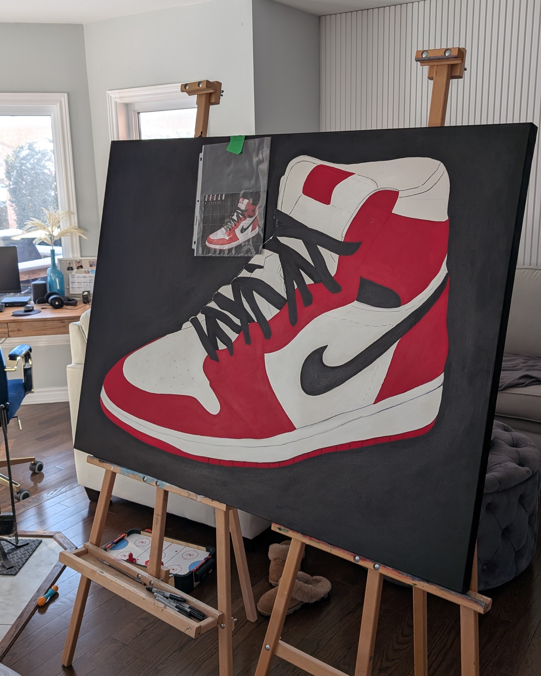 Sophia Bateman in her studio